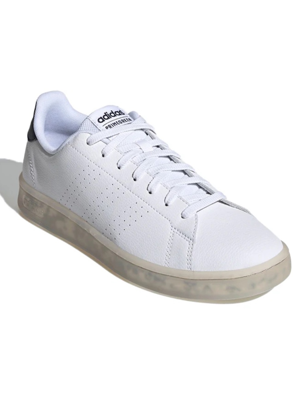 adidas men’s primegreen eco advantage sneaker NEW - white ink